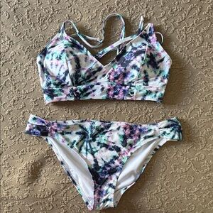 Tie-Dye Pastel Two-Piece Bikini Set